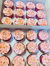 rose cake