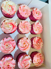 rose cake
